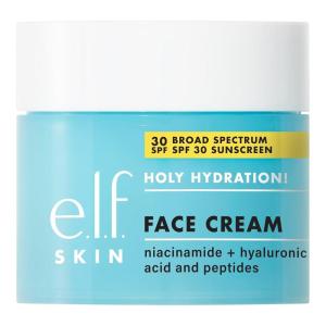 imageelf Holy Hydration Face Cream Broad Spectrum SPF 30 Sunscreen Moisturizes ampamp Softens Skin QuickAbsorbing ampamp UltraHydrating 18 OzSPF 30
