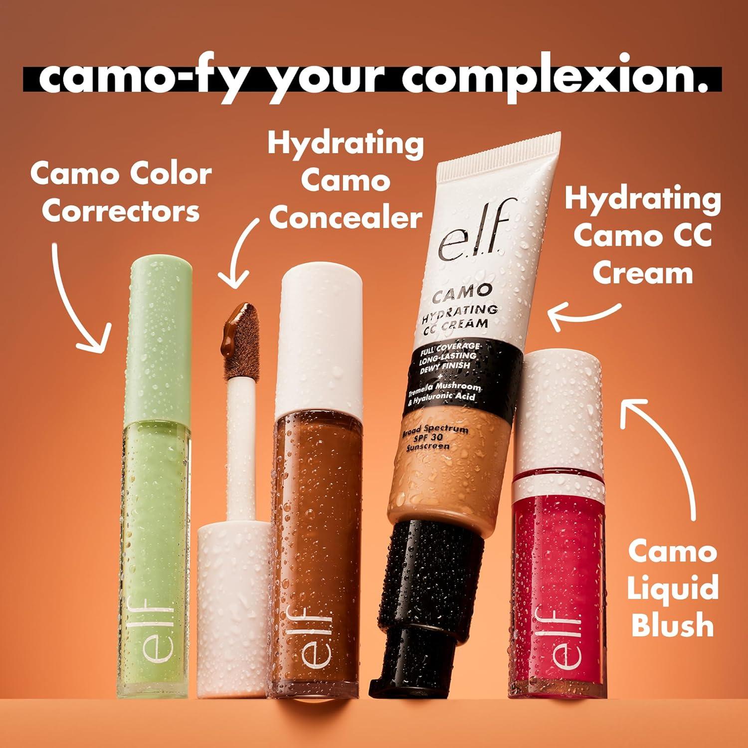 imageelf Hydrating Camo CC Cream SPF 30 Color Correcting Full Coverage Foundation For A Dewy Finish Vegan ampamp CrueltyFree Deep 500 WLight 210 N