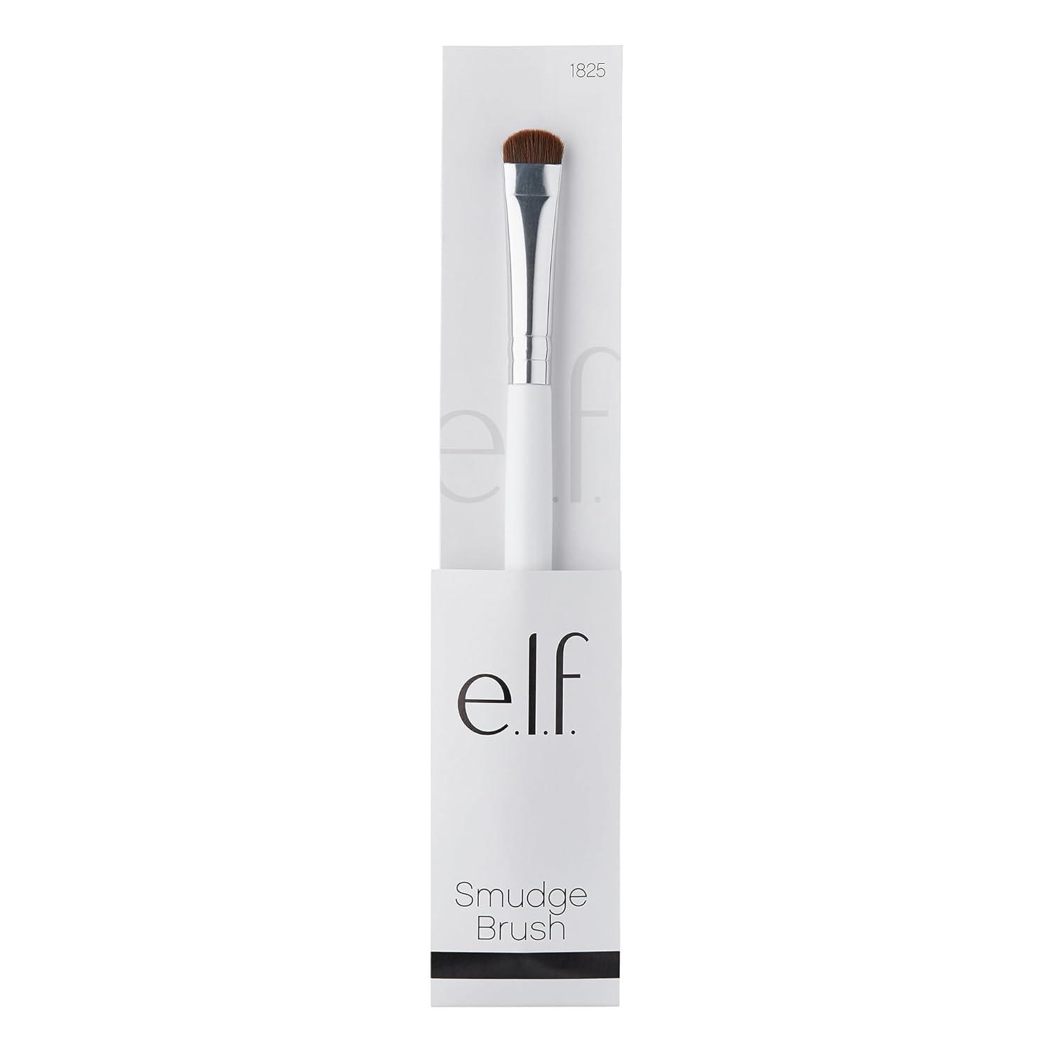 imageelf Smudge Brush Short Curved Brush For Expertly Smoothing Color For A Smoky Look Perfect For Contouring ampamp Defining Eyes Vegan ampamp CrueltyFree1 Count Pack of 1