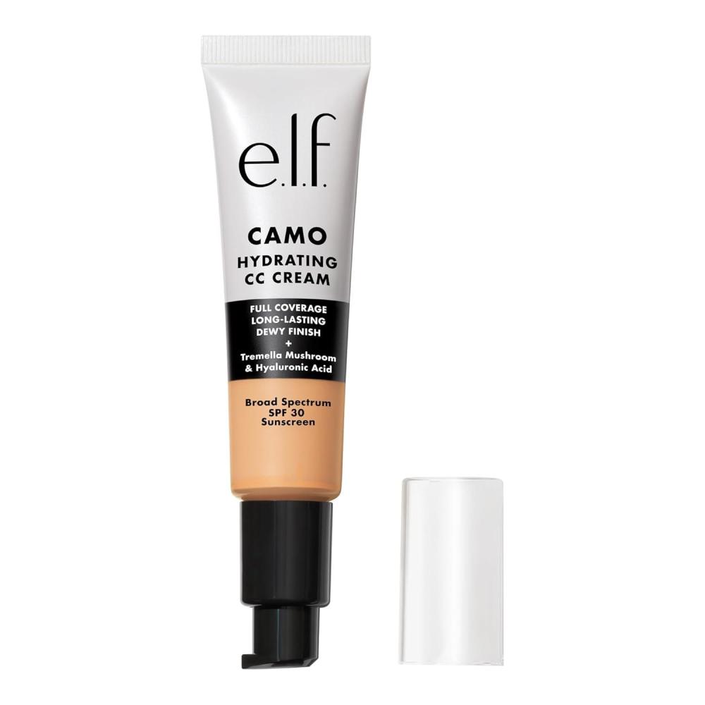 imageelf Hydrating Camo CC Cream SPF 30 Color Correcting Full Coverage Foundation For A Dewy Finish Vegan ampamp CrueltyFree Deep 500 WLight 210 N