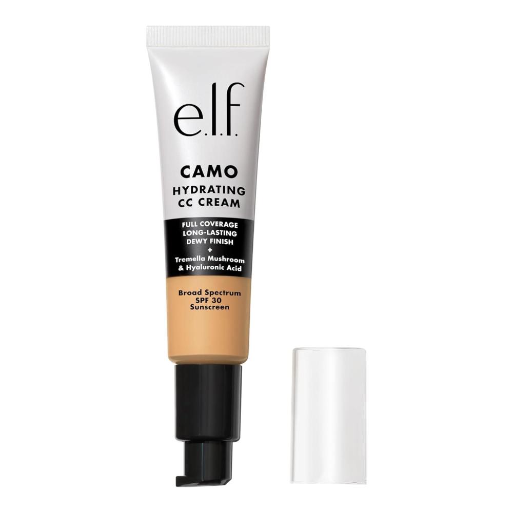 imageelf Hydrating Camo CC Cream SPF 30 Color Correcting Full Coverage Foundation For A Dewy Finish Vegan ampamp CrueltyFree Deep 500 WMedium 330 W