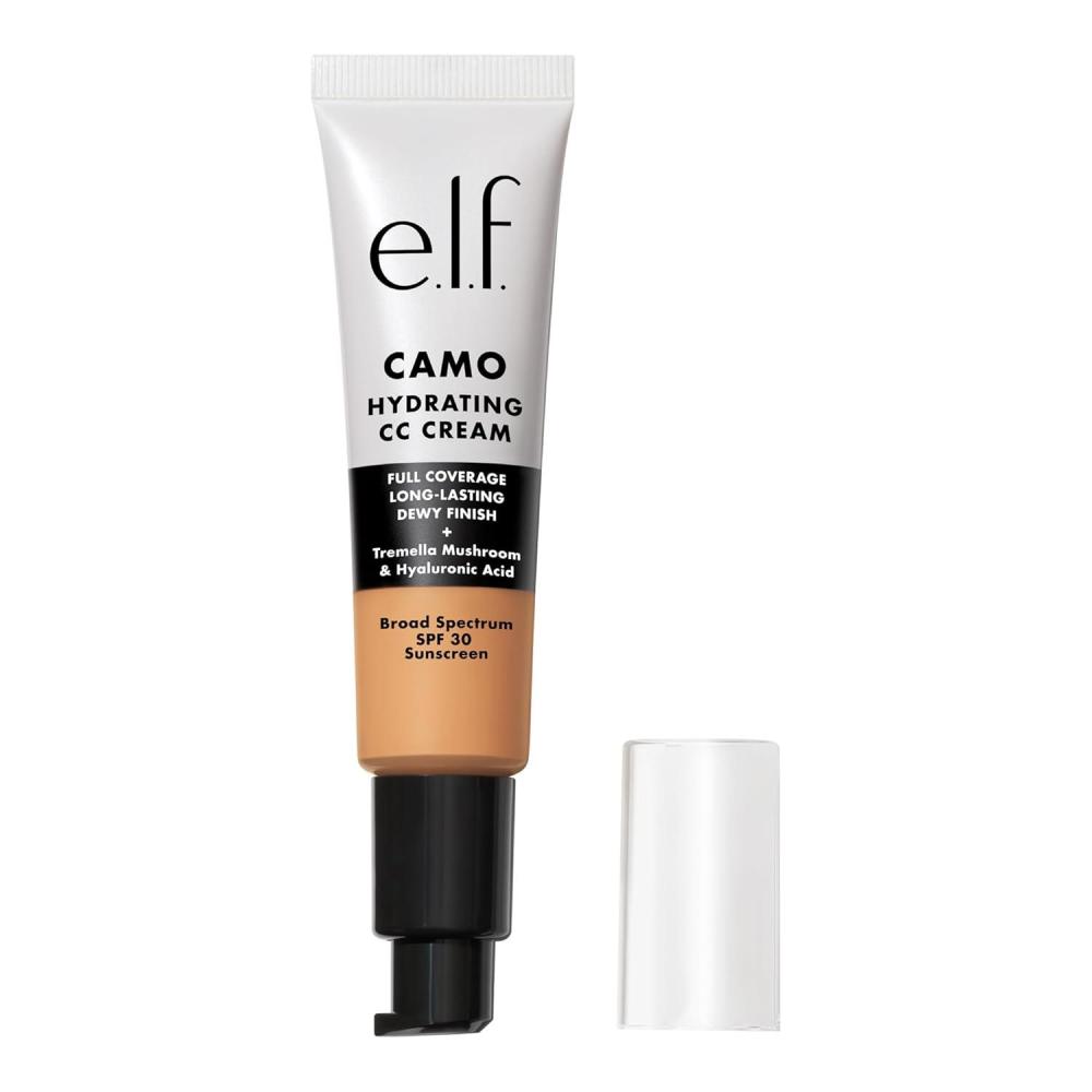 imageelf Hydrating Camo CC Cream SPF 30 Color Correcting Full Coverage Foundation For A Dewy Finish Vegan ampamp CrueltyFree Deep 500 WMedium 350 W