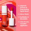 imageelf Camo Liquid Blush Longlasting Liquid Blush For Highpigment Color Creates A Soft Dewy Finish Vegan ampamp Crueltyfree BoldFaced LilacCheeky Lychee