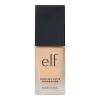 imageelf Flawless Satin Foundation Lightweight ampamp Medium Coverage SemiMatte Finish Vegan ampamp CrueltyFree Alabaster 068 Fl Oz 20mLLight Ivory
