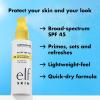 imageelf SKIN All Set For Sun SPF 45 Setting Spray With SPF 45 For LongLasting Makeup Weightless NonGreasy Formula Vegan ampamp CrueltyFree Packaging May Vary