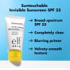 imageelf SKIN Suntouchable Invisible SPF 35 Lightweight Gelbased Sunscreen For A Smooth Complexion Doubles As A Makeup Primer Vegan ampamp CrueltyFree Packaging May Vary033 Ounce Pack of 1