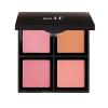 imageelf Cosmetics Powder Blush Palette Four Blush Shades for Beautiful LongLasting Pigment Light