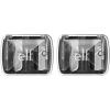 imageelf DualPencil Sharpener Convenient Essential Tool Sharpens Easy To Clean TravelFriendly Compact Includes Bonus Small Sharpener1 Count Pack of 2