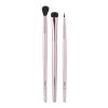 imageelf No Budge Brush Trio 3Piece Eyeshadow Brush Set For Applying ampamp Blending Color Use With The No Budge Cream Eyeshadows Vegan ampamp CrueltyFree