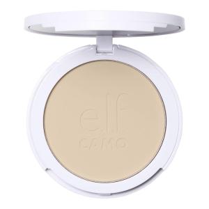imageelf Camo Powder Foundation Lightweight PrimerInfused Buildable ampamp LongLasting MediumtoFull Coverage Foundation Fair 100 WFair 120 N