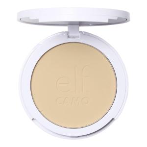 imageelf Camo Powder Foundation Lightweight PrimerInfused Buildable ampamp LongLasting MediumtoFull Coverage Foundation Fair 100 WFair 140 W
