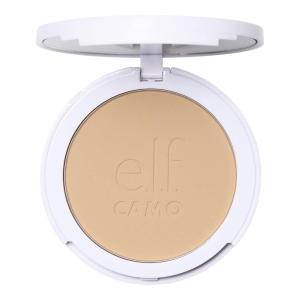 imageelf Camo Powder Foundation Lightweight PrimerInfused Buildable ampamp LongLasting MediumtoFull Coverage Foundation Fair 100 WLight 240 W