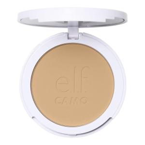imageelf Camo Powder Foundation Lightweight PrimerInfused Buildable ampamp LongLasting MediumtoFull Coverage Foundation Fair 100 WLight 250 W