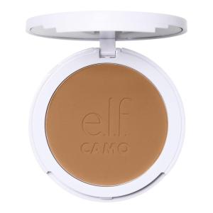 imageelf Camo Powder Foundation Lightweight PrimerInfused Buildable ampamp LongLasting MediumtoFull Coverage Foundation Fair 100 WMedium 370 N