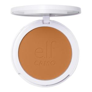 imageelf Camo Powder Foundation Lightweight PrimerInfused Buildable ampamp LongLasting MediumtoFull Coverage Foundation Fair 100 WTan 400 W