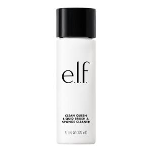 imageelf Clean Queen Liquid Brush ampamp Sponge Cleaner Gentle Foaming Cleaner For Removing Leftover Makeup Dirt ampamp Grime Vegan ampamp CrueltyFree 41 oz