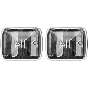 imageelf DualPencil Sharpener Convenient Essential Tool Sharpens Easy To Clean TravelFriendly Compact Includes Bonus Small Sharpener1 Count Pack of 2
