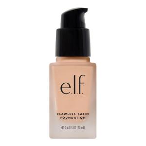 imageelf Flawless Satin Foundation Lightweight ampamp Medium Coverage SemiMatte Finish Vegan ampamp CrueltyFree Alabaster 068 Fl Oz 20mLAlabaster