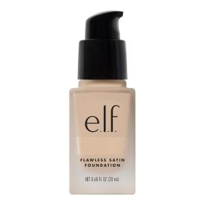 imageelf Flawless Satin Foundation Lightweight ampamp Medium Coverage SemiMatte Finish Vegan ampamp CrueltyFree Alabaster 068 Fl Oz 20mLBeige