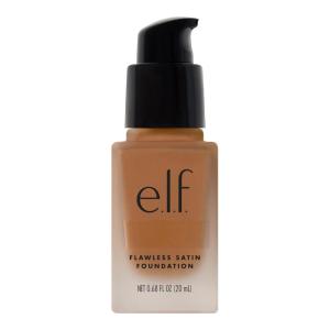 imageelf Flawless Satin Foundation Lightweight ampamp Medium Coverage SemiMatte Finish Vegan ampamp CrueltyFree Alabaster 068 Fl Oz 20mLHoney