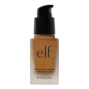 imageelf Flawless Satin Foundation Lightweight ampamp Medium Coverage SemiMatte Finish Vegan ampamp CrueltyFree Alabaster 068 Fl Oz 20mLMaple