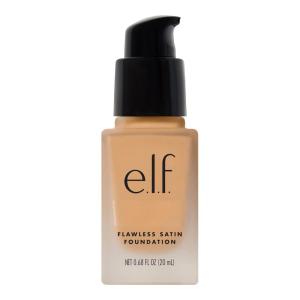imageelf Flawless Satin Foundation Lightweight ampamp Medium Coverage SemiMatte Finish Vegan ampamp CrueltyFree Alabaster 068 Fl Oz 20mLNude