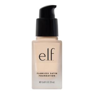 imageelf Flawless Satin Foundation Lightweight ampamp Medium Coverage SemiMatte Finish Vegan ampamp CrueltyFree Alabaster 068 Fl Oz 20mLPearl