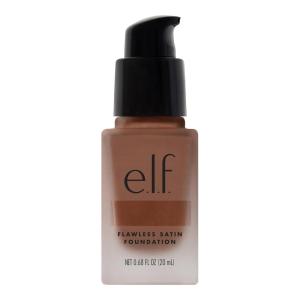 imageelf Flawless Satin Foundation Lightweight ampamp Medium Coverage SemiMatte Finish Vegan ampamp CrueltyFree Alabaster 068 Fl Oz 20mLSpice