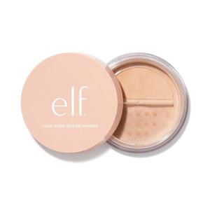 imageelf Halo Glow Setting Powder Silky Weightless Blurring Smooths Minimizes Pores and Fine Lines Creates Soft Focus Effect Deep SemiMatte Finish 024 OzMedium