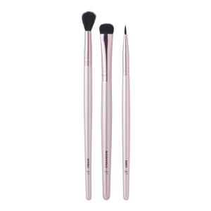 imageelf No Budge Brush Trio 3Piece Eyeshadow Brush Set For Applying ampamp Blending Color Use With The No Budge Cream Eyeshadows Vegan ampamp CrueltyFree