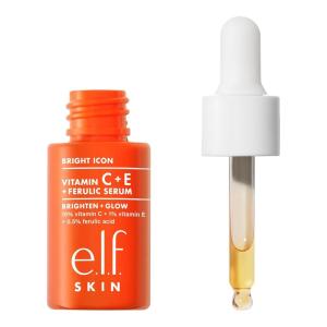 imageelf SKIN Bright Icon Vitamin C  E  Ferulic Serum Brightening ampamp Soothing Face Serum Helps Even Skin Tone Vegan ampamp CrueltyFree 1 fl oz05 Fl Oz Pack of 1