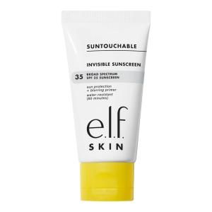 imageelf SKIN Suntouchable Invisible SPF 35 Lightweight Gelbased Sunscreen For A Smooth Complexion Doubles As A Makeup Primer Vegan ampamp CrueltyFree Packaging May Vary17 Fl Oz Pack of 1