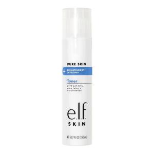 imageelf Skin Pure Skin Toner Gentle Soothing ampamp Exfoliating Daily Toner for A SmootherLooking Complexion Made with Oat Milk Aloe Juice ampamp Niacinamide