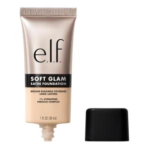 imageelf Soft Glam Foundation Medium Coverage LongLasting ampamp Buildable Foundation For A Smooth Satin Finish Vegan ampamp CrueltyFree 44 Tan Cool13 Fair Neutral