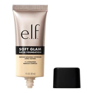 imageelf Soft Glam Foundation Medium Coverage LongLasting ampamp Buildable Foundation For A Smooth Satin Finish Vegan ampamp CrueltyFree 44 Tan Cool15 Fair Warm
