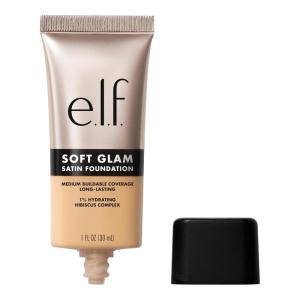 imageelf Soft Glam Foundation Medium Coverage LongLasting ampamp Buildable Foundation For A Smooth Satin Finish Vegan ampamp CrueltyFree 44 Tan Cool24 Light Warm