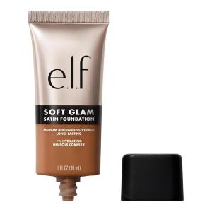 imageelf Soft Glam Foundation Medium Coverage LongLasting ampamp Buildable Foundation For A Smooth Satin Finish Vegan ampamp CrueltyFree 44 Tan Cool50 Deep Warm