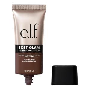 imageelf Soft Glam Foundation Medium Coverage LongLasting ampamp Buildable Foundation For A Smooth Satin Finish Vegan ampamp CrueltyFree 44 Tan Cool60 Rich Cool