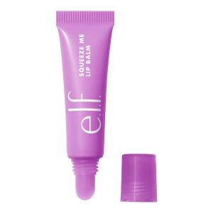 imageelf Squeeze Me Lip Balm Moisturizing Lip Balm For A Sheer Tint Of Color Infused With Hyaluronic Acid Vegan ampamp Crueltyfree StrawberryGrape