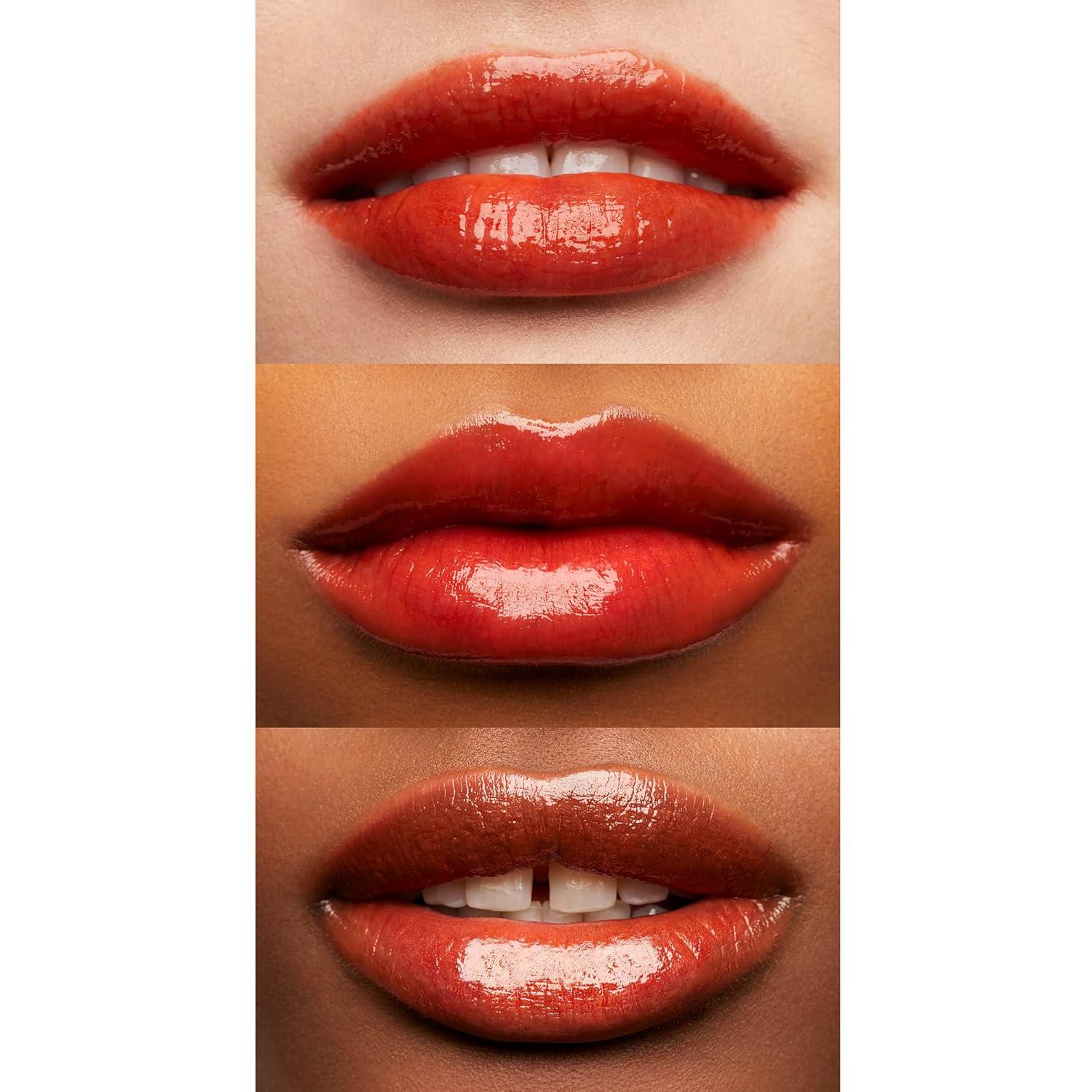 imageelf Glossy Lip Stain LongLasting Lightweight Lip Stain For A Sheer Pop Of Color ampamp Subtle Gloss Finish Vegan ampamp CrueltyFree Berry QueenCoral Cutie