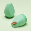 imageelf Angled Silicone Face Sponge Angled Design For Cream ampamp Liquid Blush Bronzer Foundation ampamp Concealer Vegan ampamp Crueltyfree1 Count Pack of 1