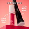 imageelf Camo Liquid Blush Brush Angled Blush Brush Ideal For Applying ampamp Blending Colors On Cheeks Soft Dense Bristles Vegan ampamp Crueltyfree