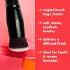 imageelf Camo Liquid Blush Brush Angled Blush Brush Ideal For Applying ampamp Blending Colors On Cheeks Soft Dense Bristles Vegan ampamp Crueltyfree