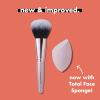 imageelf Complexion Brush ampamp Sponge Duo 2Step Face Sponge ampamp Makeup Brush Kit For Creating A Flawless Complexion Vegan ampamp CrueltyFree