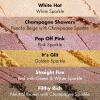 imageelf Fine As Fleck Glitter Eyeshadow LongLasting Sheer Eye Makeup With A Shimmer Finish Soft Smooth Formula Vegan ampamp CrueltyFree Straight FireChampagne Showers