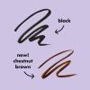 imageelf H2O Proof Eyeliner Pen Felt Tip Waterproof LongLasting HighPigmented Liner For Bold Looks Vegan ampamp CrueltyFree Jet Black 002 Fl OzDeep Brown