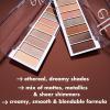 imageelf Perfect 10 Eyeshadow Palette Ten Ultrapigmented Nude Shades Blendable Formula Vegan ampamp Crueltyfree Everyday Smoky Packaging May VaryKeep It Ethereal
