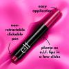 imageelf Pout Clout Lip Plumping Pen Nourishing Lip Balm For Sheer Color ampamp Shine Plumps ampamp Moisturizes Vegan ampamp CrueltyFree Pinky OutJust Peachy