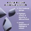 imageelf Precision Sculpting Sponge 3in1 Sponge For Contouring ampamp Blending To A Smooth Finish Great For Cream ampamp Powder Formulas Vegan ampamp CrueltyFree