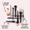 imageelf Ten Out Of Ten Brush Set 10 Piece Brush Kit Brushes For Face Makeup Eyes Brows ampamp More Made With Synthetic Bristles Vegan ampamp CrueltyFree